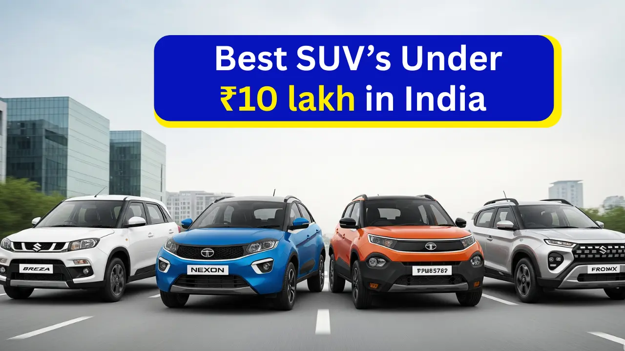 Best SUV’s Under ₹10 lakh in India
