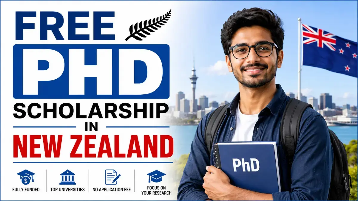 wellington doctoral scholarship for phd indian , वेलिंगटन डॉक्टोरल स्कॉलरशिप
